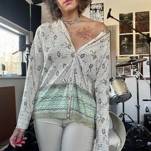 Granola girl cardigan